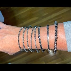 Bangle Bracelets, 8 total